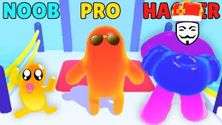 NOOB vs PRO vs HACKER Join Blob Clash 3D [upl. by Pardew]