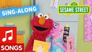 Sesame Street Elmo and Abbys Valentines Day Song  Lyric Video [upl. by Velda]