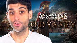 Assassins Creed Odyssey virou RPG NOVO trailer analisando as mudanças [upl. by Dagnah]