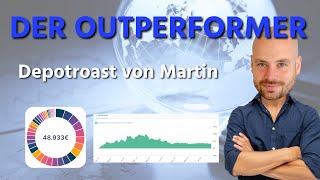 Der Outperformer  Aktien Depotroast von Martin 2023 [upl. by Kanal]