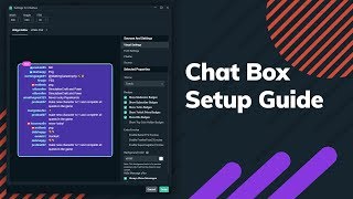 How to Display a Chat Box on Stream  Streamlabs Chat Box Overlay [upl. by Hyatt]