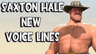 TF2 All Saxton Hale Voice Lines  Summer Update 2023 [upl. by Merlin667]