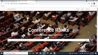 How to check Ranking of IEEE Conference Papers  How to find Ranking of Conference [upl. by Assilim]