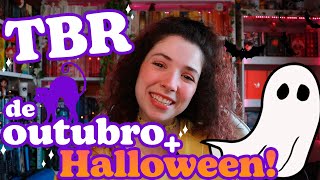 TBR de outubro  Halloween ðŸŽƒðŸ‘» [upl. by Abehs]