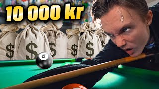 SPELAR BILJARD OM 10 000 kr  EL Chilli vs MattesMush [upl. by Acnoib860]