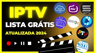 LISTA IPTV GRÁTIS ATUALIZADA 2024 [upl. by Jasmin]