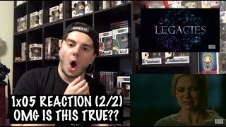 LEGACIES  1x05 MALIVORE REACTION 22 [upl. by Nediarb355]