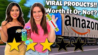 We Bought The Most Viral Amazon Products  Is It Worth It [upl. by Aikaj]