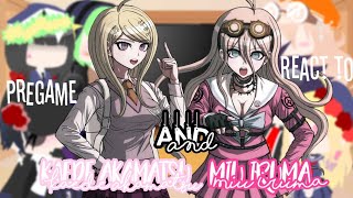 Pregame Danganronpa react to Ingamepart 3Bakasan11 [upl. by Ayiak237]