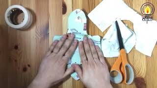 How to Make Reusable Menstrual Pads at Home [upl. by Sitrik]