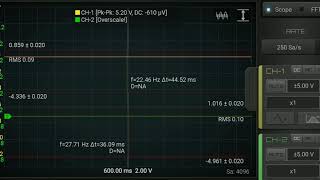 Hantek 6022BE monitoring an astable multivibrator circuit [upl. by Aniral404]