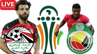 🔴LIVE Egypt vs Mozambique  Africa Cup of Nations 2023  Full Match StreamingLIVE [upl. by Kassity]