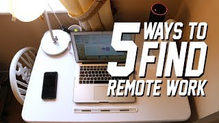 5 Ways to Find Remote Work [upl. by Gena]