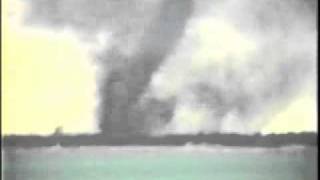 Hesston Kansas F5 Tornado Rope Out Stage [upl. by Clari971]