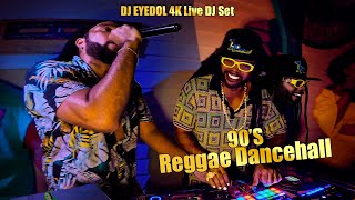 Old School Reggae Dancehall Mix  DJ EYEDOL 4K Live DJ Set Best of Old School Reggae Dancehall 90s [upl. by Hart]