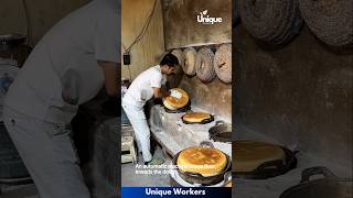 An automatic machine cook flour  The workers do their job perfectly  machine shorts [upl. by Enaud]