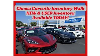 Ciocca Corvette  New amp Used Corvette  Inventory Walk [upl. by Efram]