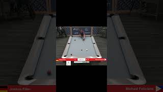 24 COMBO BY MICHAEL FELICIANO shorts billiards nineball 9ballpool highlights [upl. by Nylireg]