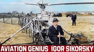 Igor Sikorsky Aviation Genius And Engineering Pioneer  A Biography Upscaled 4K Video [upl. by Anasiul]