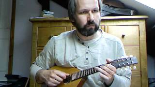 Cotillon baroque dance tune from France on mandolin [upl. by Erotavlas239]