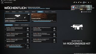 MW 3 Multiplayer052 JAK Rückensäge Kit quotTESTquot  Herausforderungen Woche 6 erklärt 😀😃😄 HDPC [upl. by Acquah]