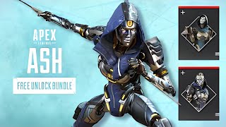 Apex Legends Ash Free Unlock Bundle [upl. by Struve]