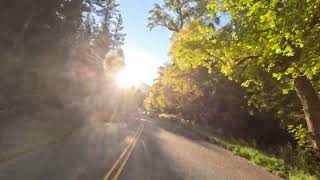 Scenic Autumn Drive Alpine Loop from the American Fork Entrance 4K  Utah [upl. by Llehsal]