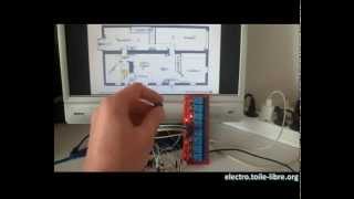 Piloter une arduino ou compatible shield ethernet avec une animation flash [upl. by Terina]