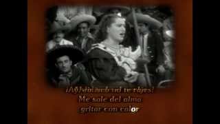 CANTA CON LUCHA REYES 1941 AY JALISCO NO TE RAJES PRODUCCIONES RODRIGUEZ REMASTERIZADA AUDIO Y VIDEO [upl. by Akinajnat]