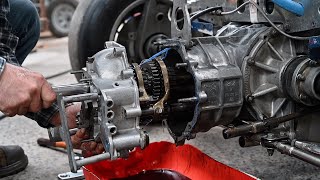 Configuring a Hewland race gearbox with different ratios  Formula Ford and more [upl. by Clough]