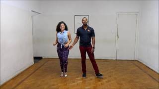 Aula de Kizomba  Aula 1 Presencial e ONLINE [upl. by Ygief]