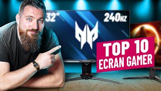 TOP 10 MEILLEURS ECRANS PC GAMER amp CONSOLE [upl. by Anaizit]