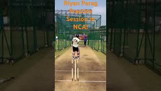 Riyàn Parag Batting Practice in NCAcricket ipl youtube youtubeshorts assam [upl. by Ennovahs]