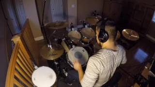 Pesado  Mitad y Mitad Bateria Drum Cover [upl. by Weslee446]