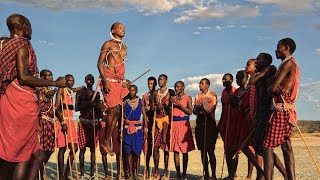 Maasai Jumping dance  MAASAI Dance  Vertical jumps maasaijump maasaidance maasai [upl. by Lewiss]