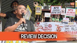 Protesters rally outside Selayang Municipal Council against incinerator plan [upl. by Dreda]