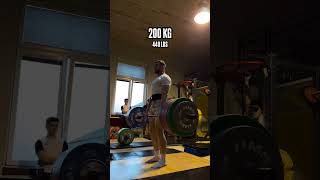 200KG Deadlift [upl. by Casanova707]