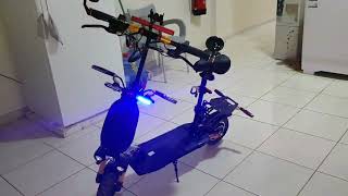 CRONY Electric scooter upgrade turn light [upl. by Yvehc657]