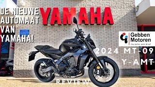 Test  Review Yamaha MT09 YAMT 2024 Automaat  Gebben Motoren  POV  4K  Motovlog [upl. by Llewoh741]