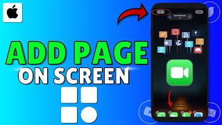 How To Add A PAGE On Iphone Home Screen Step by Step [upl. by Sherry]