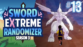 LEGENDARY WHITE ZEKROM  Pokemon Sword EXTREME Randomizer S3 Episode 13 [upl. by Azeria]