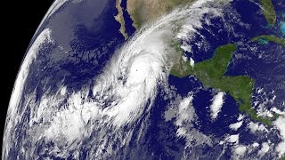 Hurricane Patricia  the strongest hurricane in Eastern Pacific [upl. by Williamson]