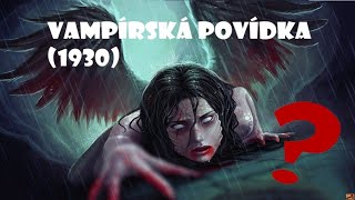 Upír 1930  Z UPÍŘÍCH ARCHIVŮ  horor  AUDIOKNIHA  povídka [upl. by Ydennek]