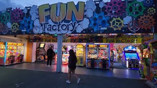 Video Game Arcade Tours  Fun Factory Towyn Wales 🇬🇧 [upl. by Blackman878]