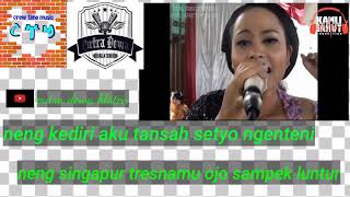 Putra dewa klaten  kediri singapore  lirik karaoke  Dangdut koplo [upl. by Etti]