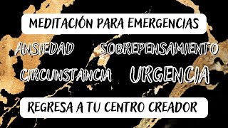 Regresa a tu Centro Creador  Meditación Corta [upl. by Renate]