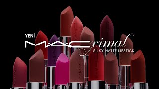 YENİ  M·A·CXIMAL SILKY MATTE LIPSTICK [upl. by Suivatram623]