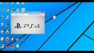 Playstation 4 Emulator For PC ps4 controller 100 Working 2017 [upl. by Seilenna]