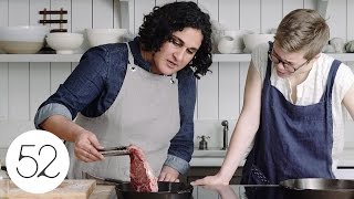 How to PanSear Steak with Samin Nosrat [upl. by Akitahs]