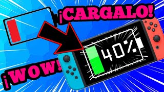 Como CARGAR la NINTENDO SWITCH [upl. by Livvy]